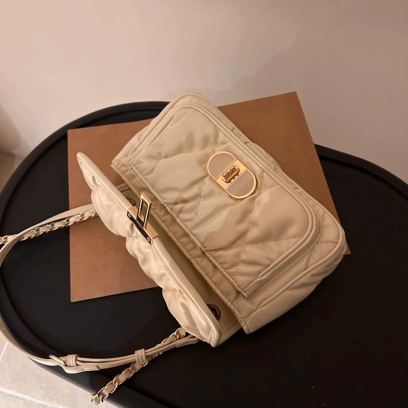 أنيقة مطوي حقيبة يد بسلاسل الم - مراجعة Luxury Bags Quiet وسعره