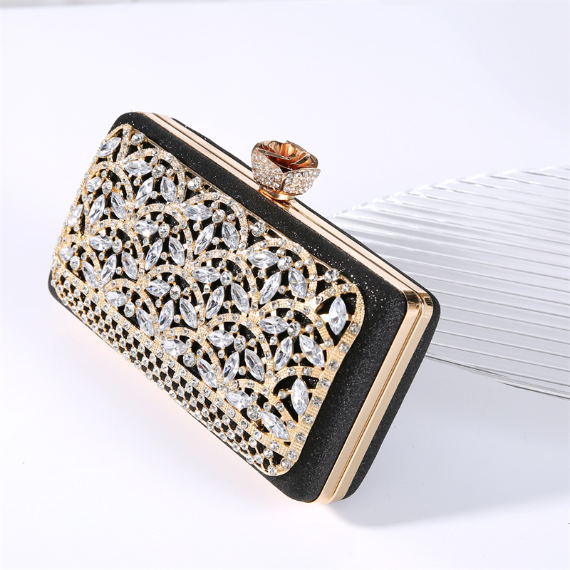 حقيبة سهرة فاخرة بإطار معدني م - مراجعة Luxury Bags In Dubai وسعره