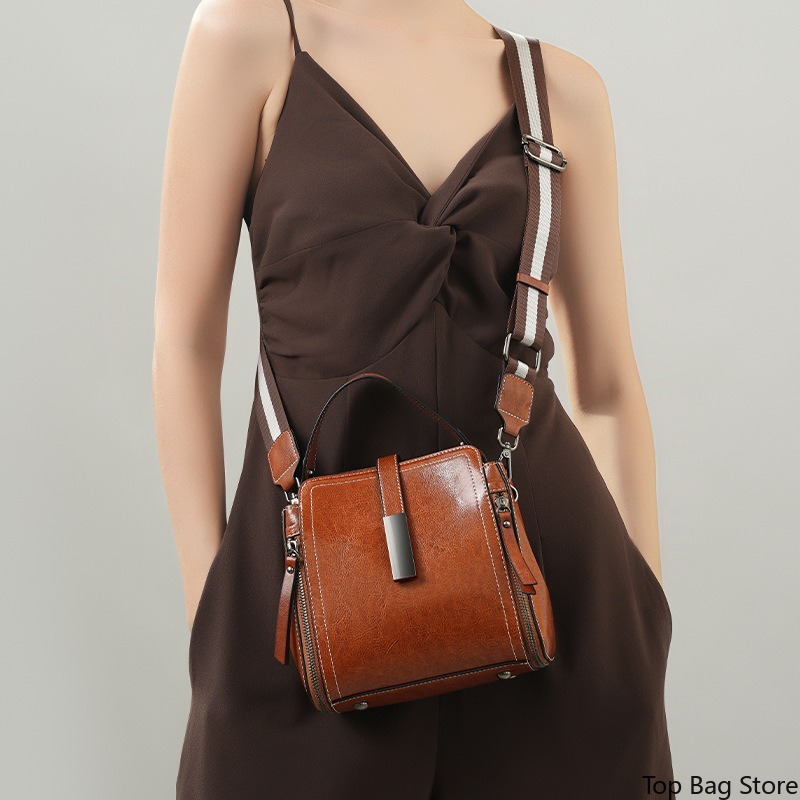 حقيبة كتف نسائية من الجلد الأص - مراجعة Luxury Bags Quiet وسعره