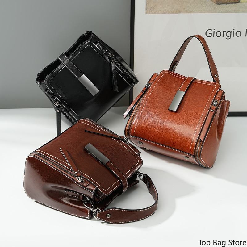 حقيبة كتف نسائية من الجلد الأص - مراجعة Luxury Bags Quiet وسعره