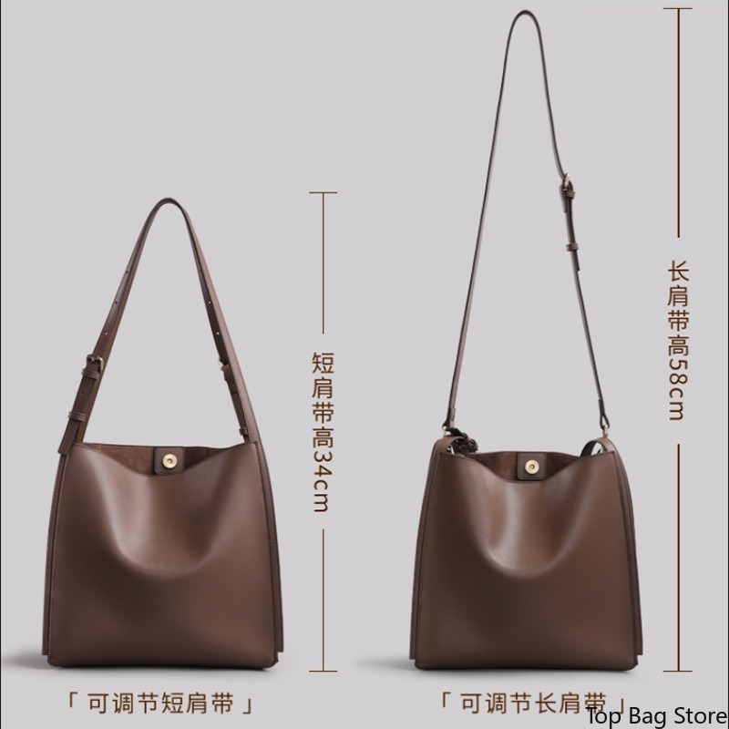 حقيبة جلدية أصلية للنساء للتنق - مراجعة Luxury Bags Quiet وسعره