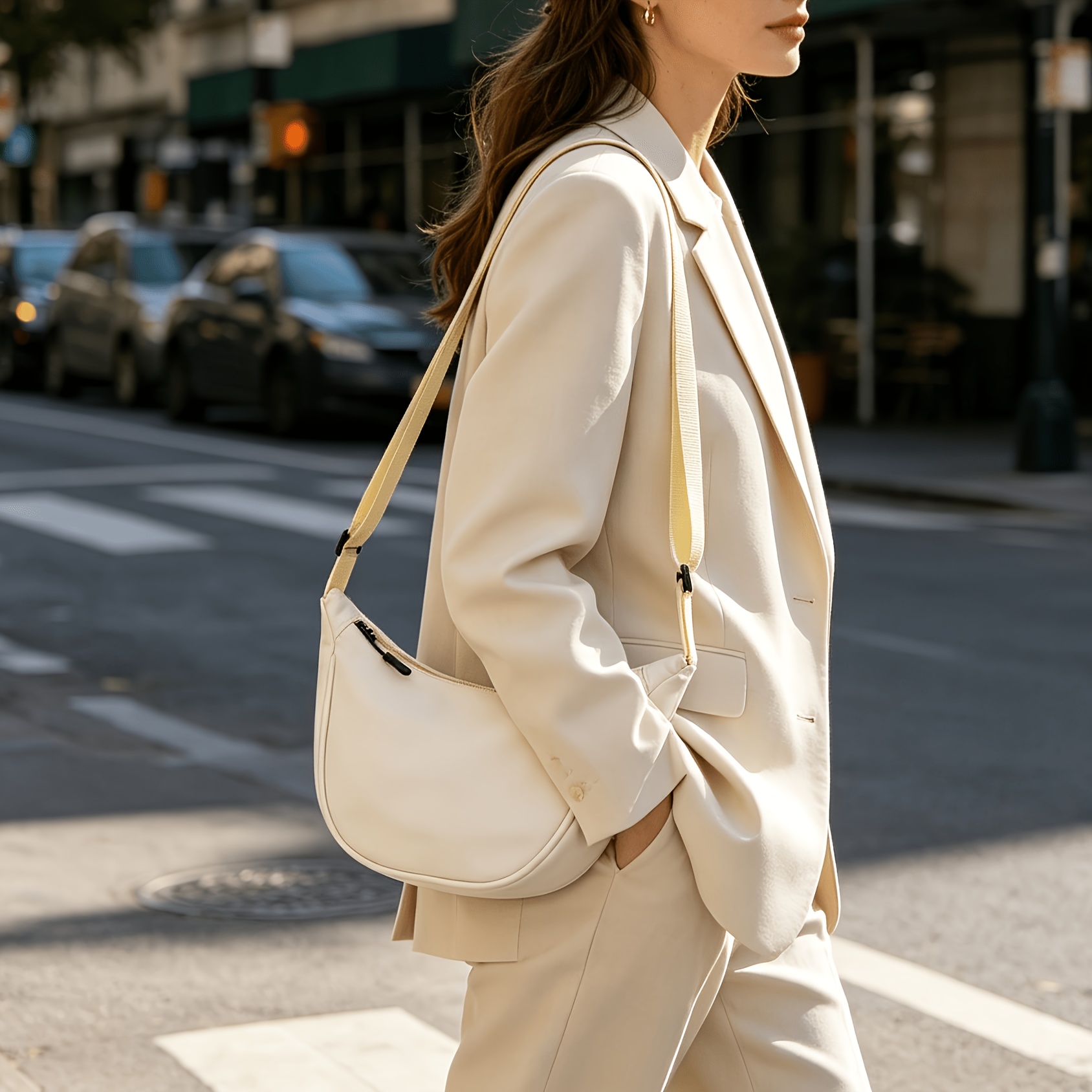 حقيبة كتف نسائية جديدة، خفيفة  - مراجعة Luxury Bags Quiet وسعره